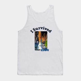 I Survived The Narrows, Zion National Park Tank Top